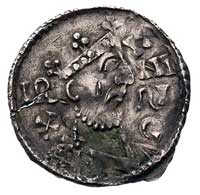 król Henryk II 1009-1024, denar, Aw: Popiersie w