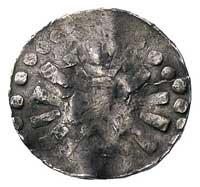 naśladownictwo denara, 17.3 mm, 1.31 g, lekko pęknięty