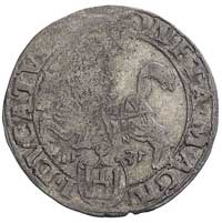 grosz 1535, Wilno, odmiana z literą N pod Pogonią, T. 7, mennicze niedobicie, rzadki