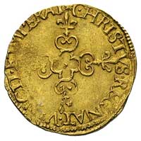 ecu d’or 1578, Nantes, Duplessy 1121, Fr. 386, złoto, 3.36 g