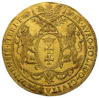 5 dukatów (donatywa) 1614, Gdańsk, Aw: Popiersie króla SIGISMVNDVS III D G REX POLONIAE MAG DVX LI..
