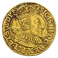 dukat 1595, Gdańsk, H-Cz. 965(R2), Kaleniecki s. 158, Fr. 10, T. 20,  złoto 3.44 g