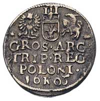 trojak 1605, Kraków, cyfra 5 jak obrócona 2