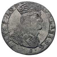 szóstak 1666, Wilno, Ivanauskas 1184:272, rzadko spotykany w tym typie monet połysk menniczy