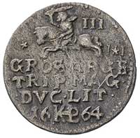 trojak 1664, Wilno, III nad Pogonią, za Pogonią 