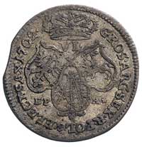2/3 talara (gulden) 1704, Drezno, Dav. 819