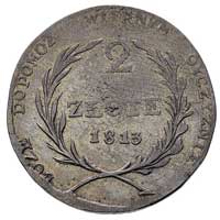 2 złote 1813, Zamość, Plage 125, ładnie zachowany egzemplarz