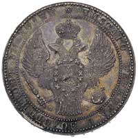 1 1/2 rubla = 10 złotych 1835, Petersburg, Plage 323, Bitkin 1087, ładny egzemplarz ze starą patyną