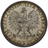 10 złotych 1933, Warszawa, Traugutt, Parchimowicz 122, patyna