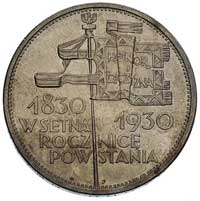 5 złotych 1930, Warszawa, Sztandar, Parchimowicz 115 a, patyna