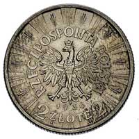 2 złote 1936, Warszawa, Piłsudski, Parchimowicz 111 b, ładne i rzadkie