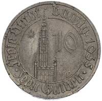 10 guldenów 1935, Ratusz gdański, Berlin, Parchi