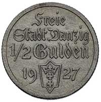 1/2 guldena 1927, Koga, Berlin, Parchimowicz 59 b