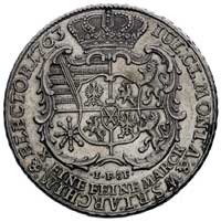 talar 1763, Drezno, Schnee 1053, Dav. 2677 C, ładny egzemplarz