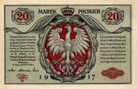 20 marek polskich 9.12.1916, \Generał, Miłczak 14,"II+,1