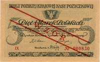 5 marek polskich 17.05.1919. seria IX, WZÓR, Miłczak 20c