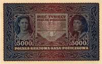 5.000 marek polskich 7.02.1920, II Serja J, Miłczak 31a