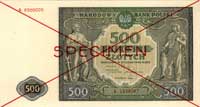 500 złotych 15.01.1946, seria A 1234567 A 890000