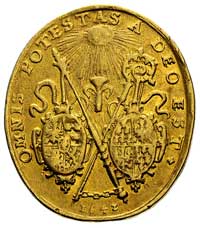 Karol Ferdynand Waza syn króla Zygmunta III, biskup wrocławski i płocki- owalny medal złoty wagi 1..