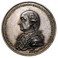Stanisław Małachowski marszałek Sejmu Czteroletniego- medal autorstwa J. F. Holzhaeussera 1790 r.,..