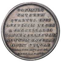 Aleksander Jagiellończyk- medal ze świty królewskiej autorstwa J. F. Holzhaeussera lata 1780-1792,..