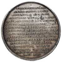 Stefan Batory- medal ze świty królewskiej autorstwa J. J. Reichla, po 1792 r., Aw: Popiersie w lew..