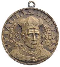 500-lecie śmierci wielkiego księcia Witolda Wielkiego- medal autorstwa Piotra Ramszy, Aw: Popiersi..