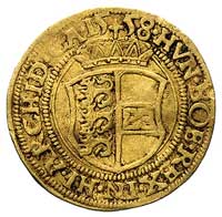 dukat 1558, Klagenfurt, Aw: Stojący cesarza w zbroi i napis w otoku, Rw: Tarcza herbowa i napis, F..