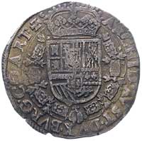 patagon 1629, Artois, Aw: Krzyż burgundzki i data, Rw: Tarcza herbowa, Delmonte 306, Dav. 4466, pa..
