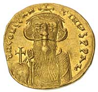 Konstans II 641-668, lekki solidus Konstantynopo
