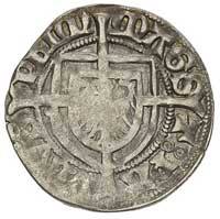 Paweł von Russdorf 1422-1441, szeląg, Aw: Tarcza wielkiego mistrza i napis, Rw: Tarcza zakonna i n..