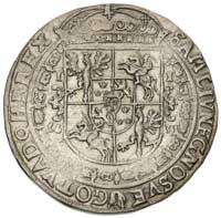 talar 1631, Bydgoszcz, na awersie napis MAS i duży ozdobny krzyż, Dav. 4316, delikatna patyna