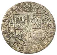 ort 1622, Bydgoszcz, na awersie PRVS • M + kończy napis, T. 1, ładnie zachowana moneta z delikatną..