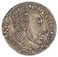 trojak 1588, Olkusz, odmiana popiersiem króla jak na trojakach z tarczą czteropolową, Reyman 457, ..