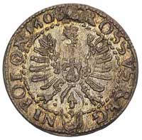 grosz 1608 ?, Kraków, na awersie popiersie króla, typ z tym rokiem był opisany tylko przez Kopicki..