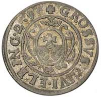 grosz 1629, Elbląg, okupacja szwedzka, na awersi