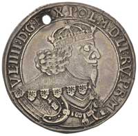 półtalar 1642, Bydgoszcz, H-Cz. 1835 (R5), T. 200 ?, dziura, moneta ogromnej rzadkości, patyna