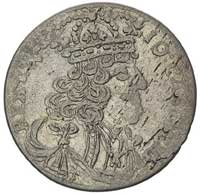 szóstak 1657, Kraków, moneta wybita podczas okupacji Krakowa przez wojska szwedzkie