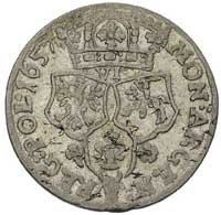 szóstak 1657, Kraków, moneta wybita podczas okupacji Krakowa przez wojska szwedzkie