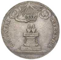 dwugrosz zaślubinowy 1738, Drezno, Merseb. 1827, moneta wybita z okazji zaślubin księżniczki Marii..