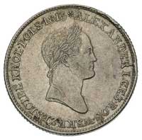 złotówka 1832, Warszawa, mniejsza głowa cara, Plage 77, Bitkin 1003