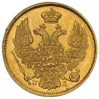 3 ruble = 20 złotych 1837, Petersburg, Plage 305, Bitkin 1078 (R), Fr. 111, złoto, 3.87 g, ładne l..