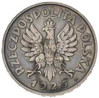 5 złotych 1925, Konstytucja, odmiana 81 perełek, Parchimowicz 113 b, wybito 1.000 sztuk, srebro, 2..