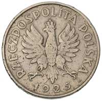 5 złotych 1925, Konstytucja, odmiana 81 perełek, Parchimowicz 113 b, wybito 1.000 sztuk, srebro, 2..