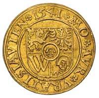 dukat 1541, Wrocław, F.u.S. 3405, Fr. 445, złoto, 3.53 g, patyna