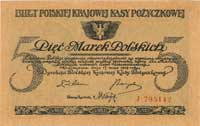 5 marek polskich 17.05.1919, seria J, Miłczak 20a