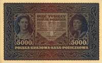 5.000 marek polskich 7.02.1920, II seria AJ, Miłczak 31b