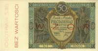 50 złotych 28.08.1925, seria A, WZÓR, Miłczak 62