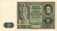 50 złotych 11.11.1936, seria AD 1957537, Miłczak