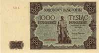 1000 złotych 15.07.1947, seria A 0000000 bez nad